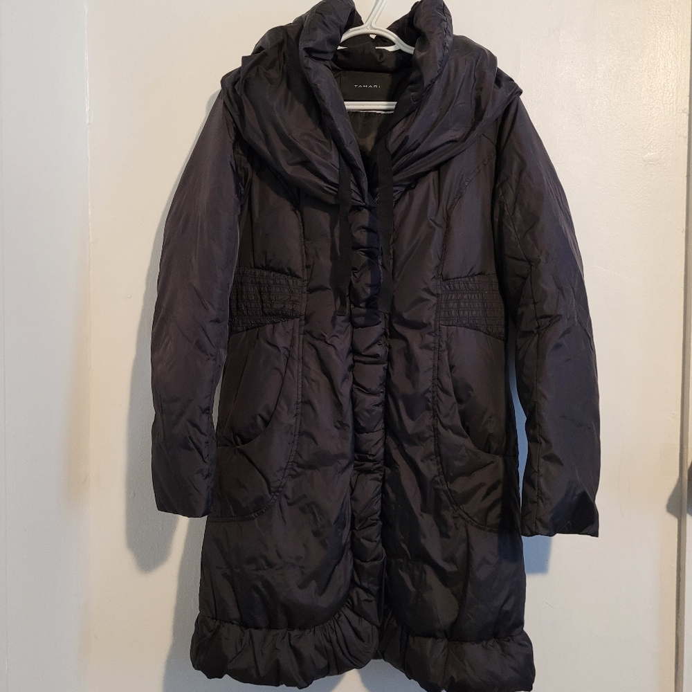 Elie Tahari down feather coat